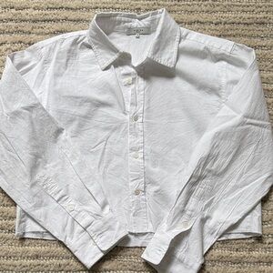 Almina Concept cropped Button Down Shirt